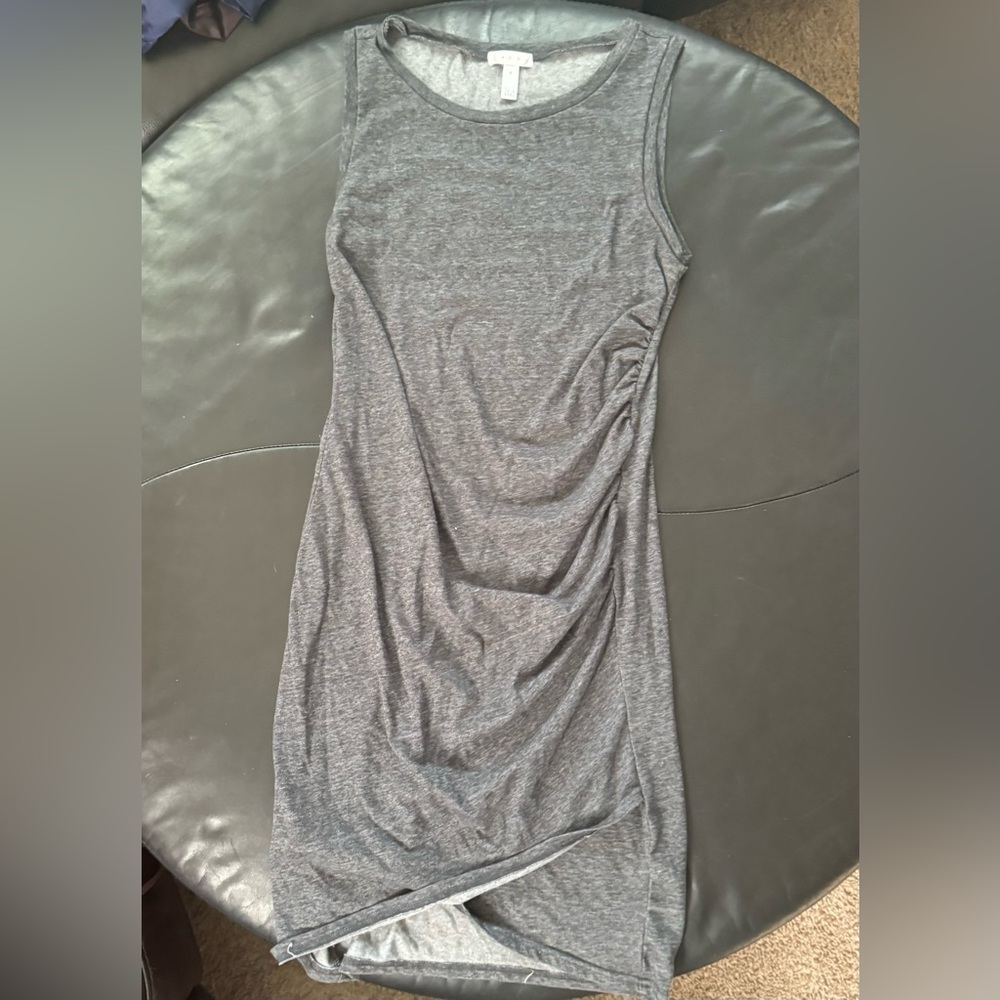Fitted Grey Dress